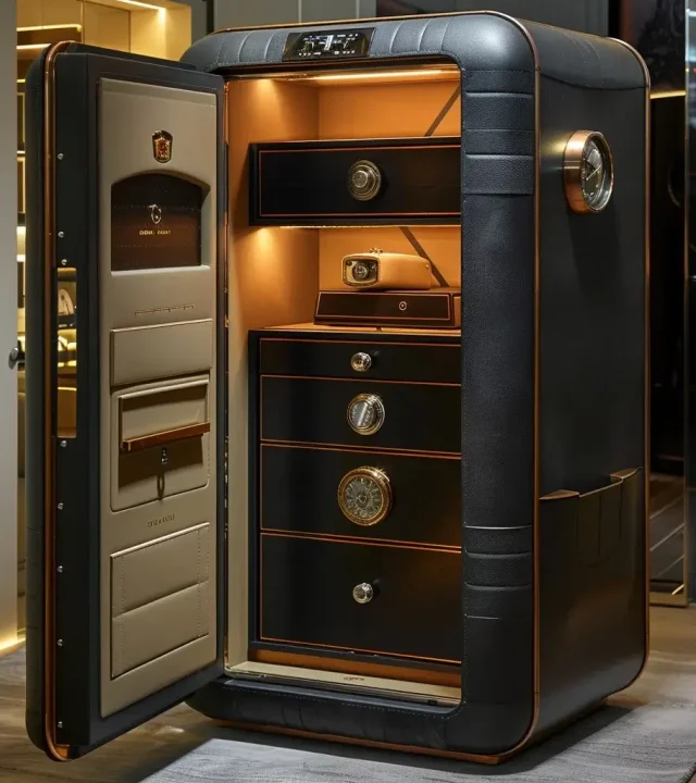 Die Öffnung von Safes als eine der angebotenen Dienstleistungen